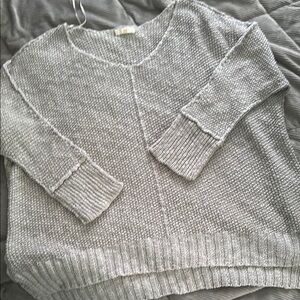 Lightweight Gray Women's Summer Sweater